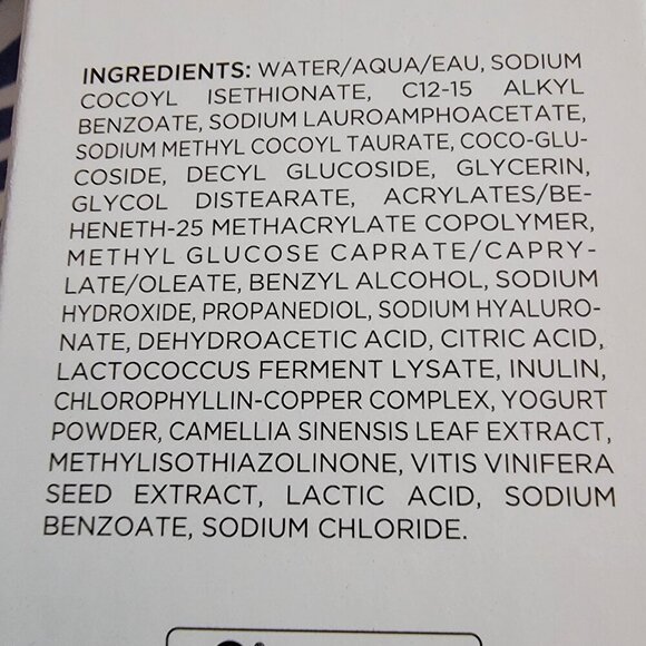 Two for $30 Dr Brandt Clean Biotic PH-Balanced Yogurt Cleanser Chlorophyll NIB - Picture 9 of 11